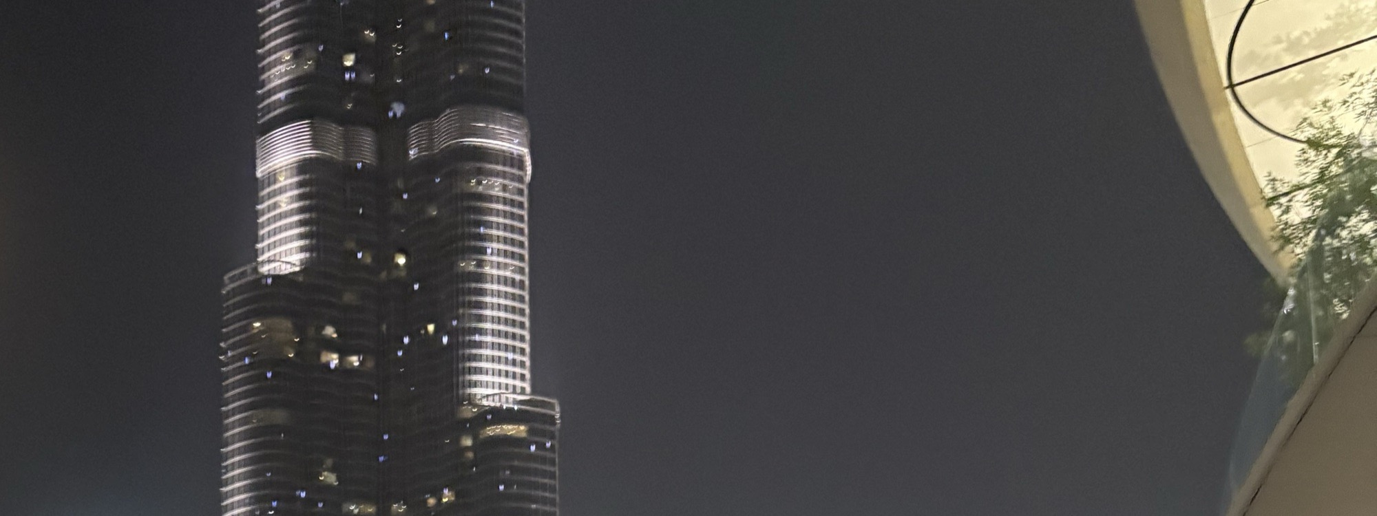 Dubai, le soir